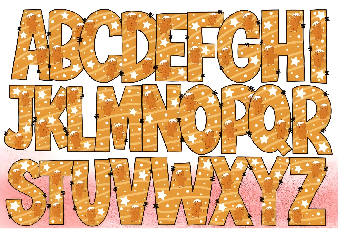 Festive Christmas Font | Holiday Typography & Design - Image 3