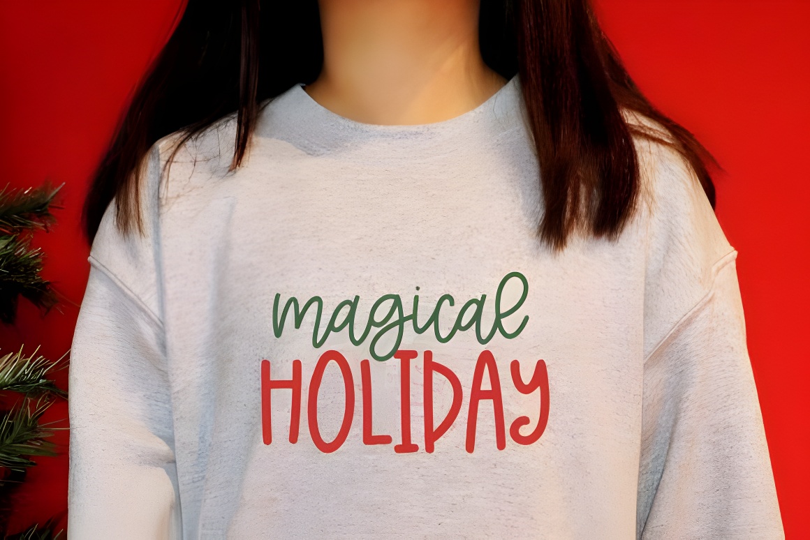 Christmas Delight Font Duo: Festive Serif & Script Font - Image 3
