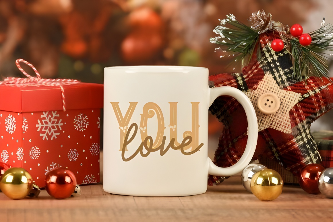 Christmas Holiday Duo Font Bundle - Script & Decorative Pair - Image 4