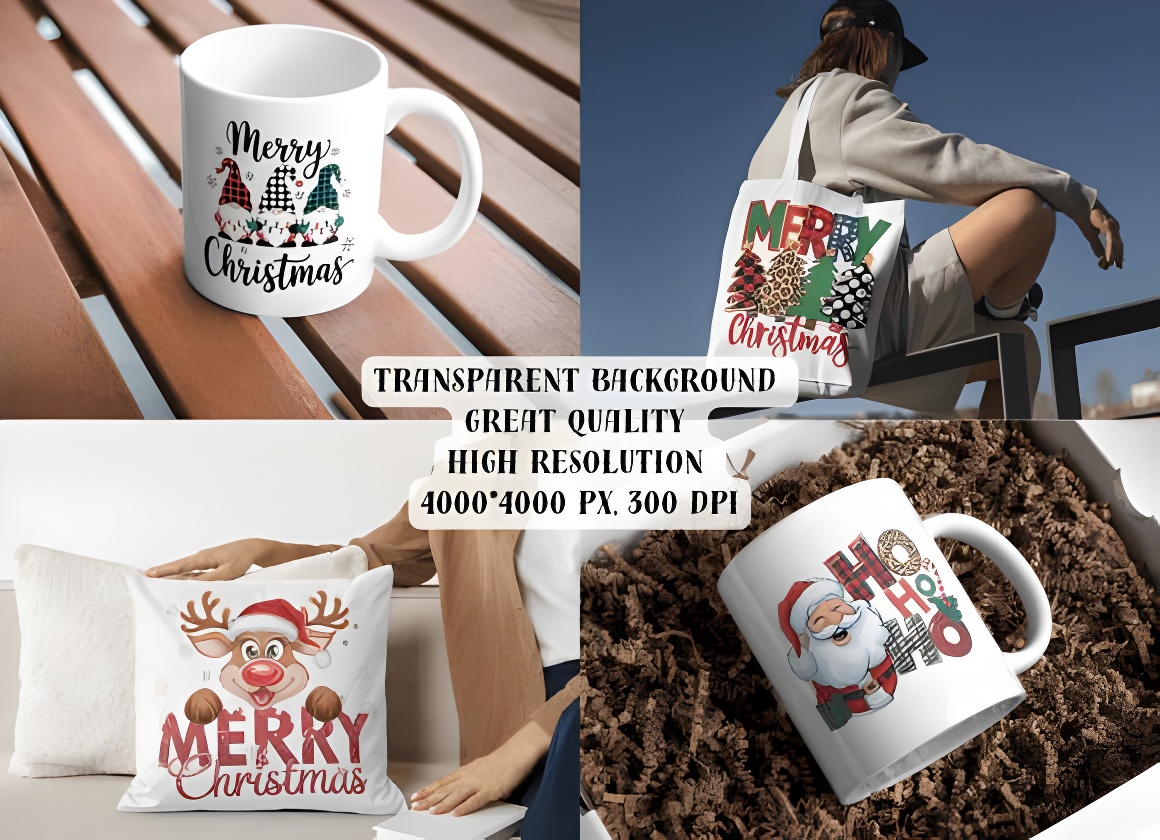 Santa Claus Christmas PNG Bundle (6 High-Quality Files) - Image 3