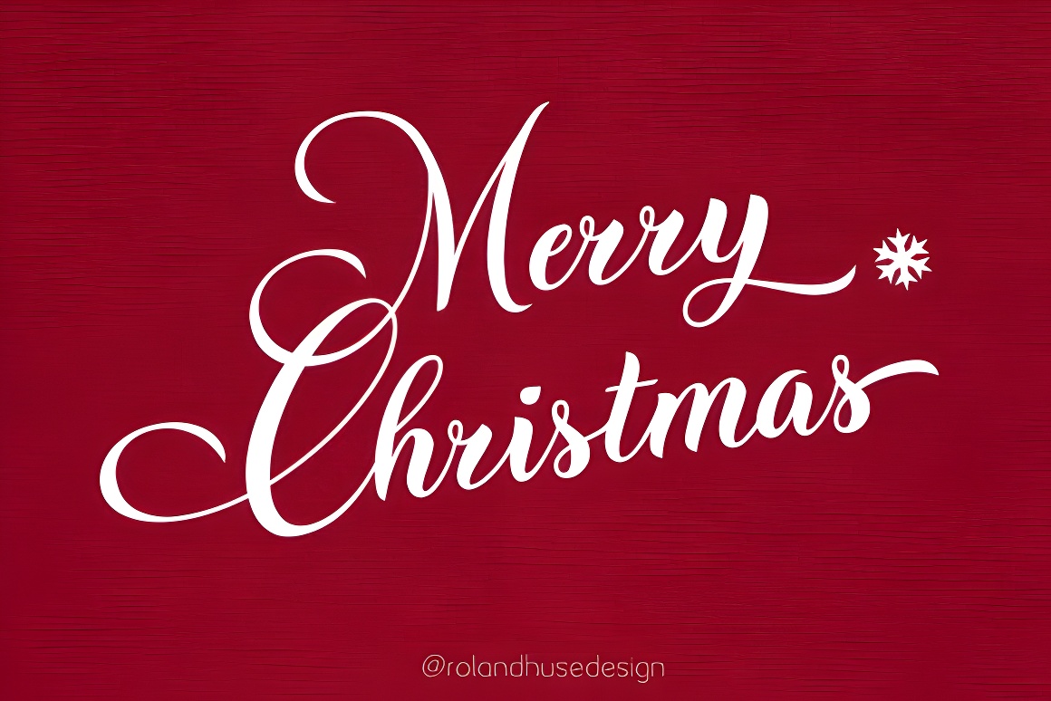 Christmas Wish Font - Image 2