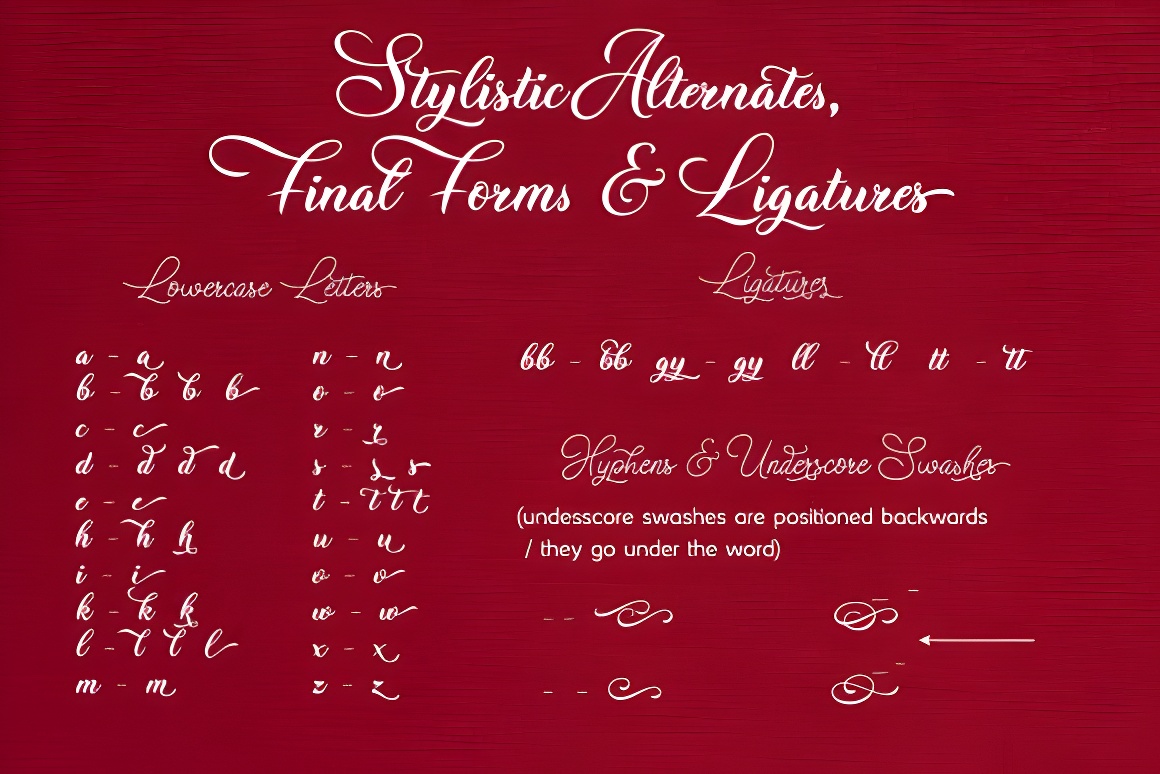 Christmas Wish Font - Image 3