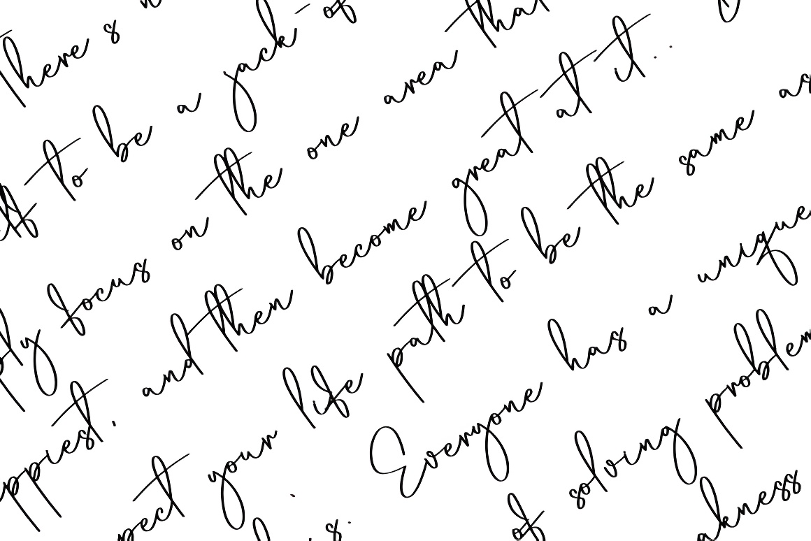 Enchanting Christmas Handwritten Script Font - Elegant Holiday Calligraphy - Image 3