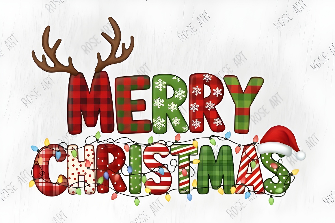 Festive Christmas PNG Designs: Holiday Sublimation Bundle Digital Download