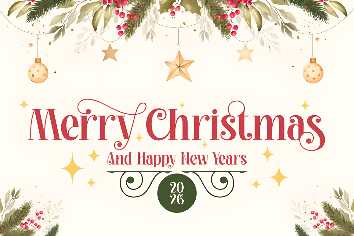 Shiny Christmas Font - Image 3
